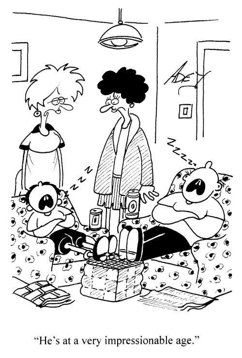 'He's at a very impressionable age.'