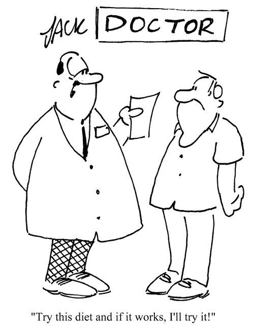 'Try this diet and if it works, I'll try it!'