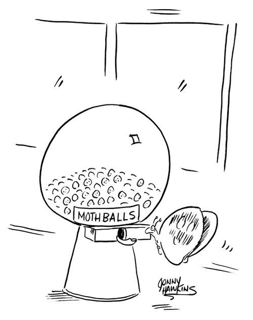Mothball vending machine.