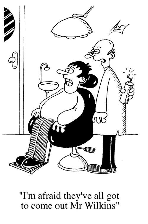 "I'm afraid they've all got to come out Mr Wilkins."