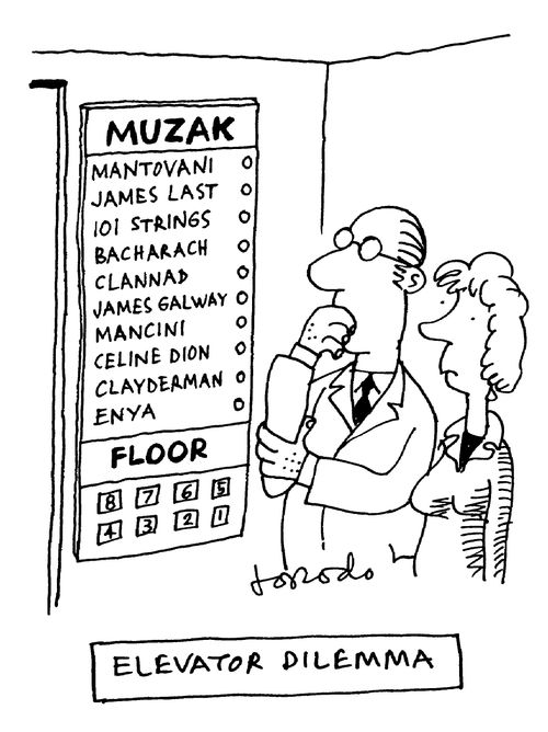 Elevator dilemma.