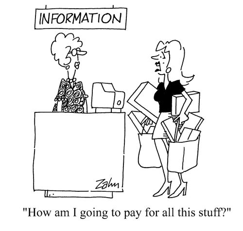 'How am I going to pay for all this stuff?'