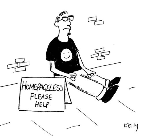 Man begging. Sign reads 'Homepageless please help'.