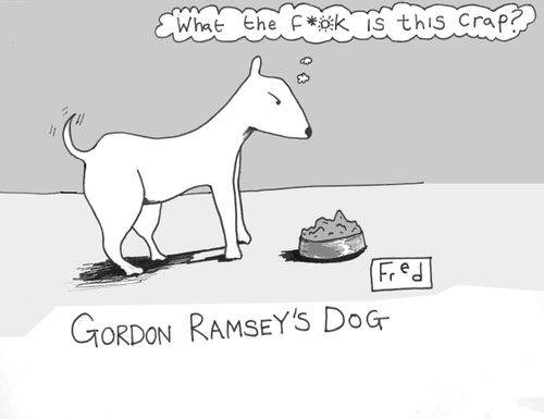 Gordon Ramsey's Dog.