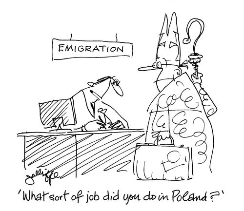 'What sort of job did you do in Poland?'