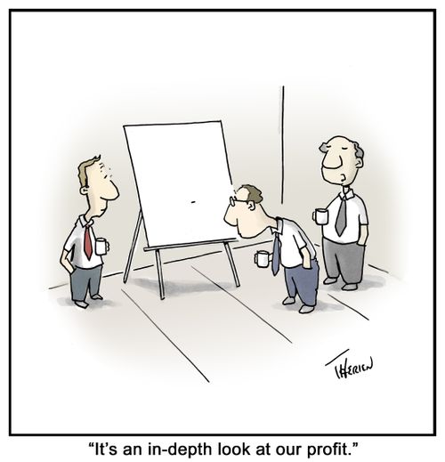 "It's an in-depth look at our profit."