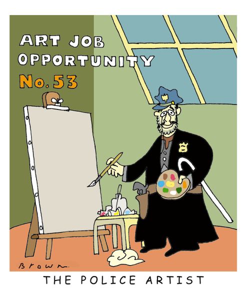 The Police Artist.