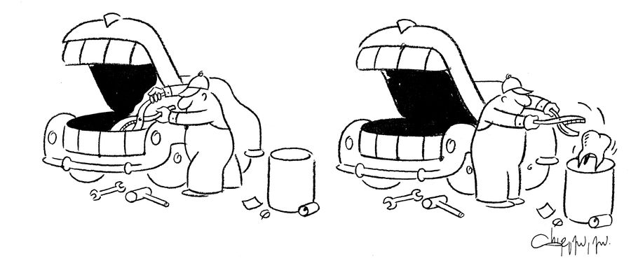 Car Dentistry.