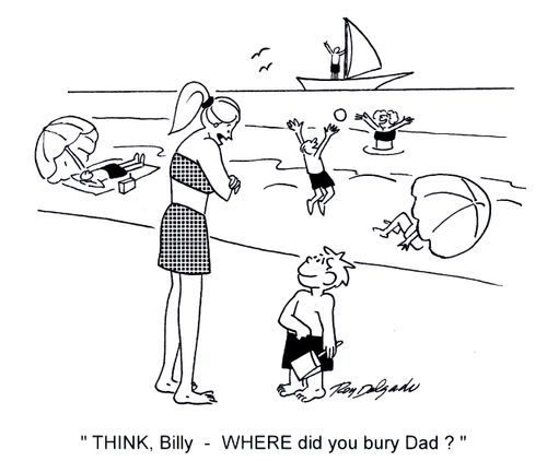 'Think, Billy - where did you bury Dad?'