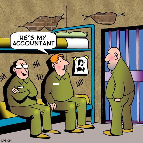 'He's my accountant.'
