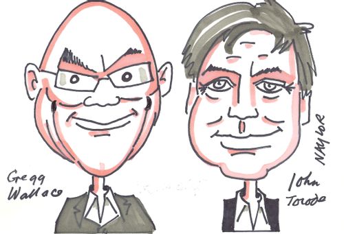 John Toroda and Gregg Wallace