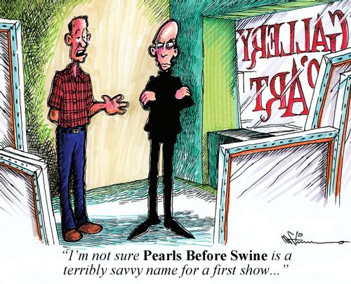 Pearls Before Swine is not a terribly savvy name