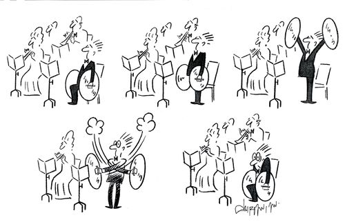 Cymbals.