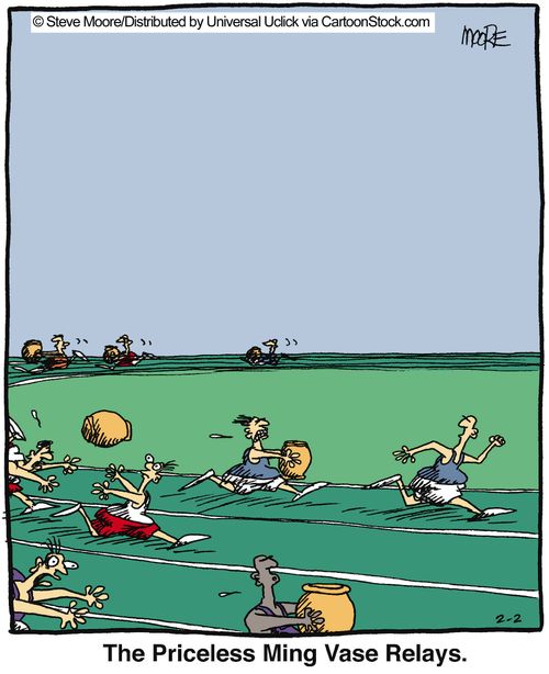 The Priceless Ming Vase Relays.