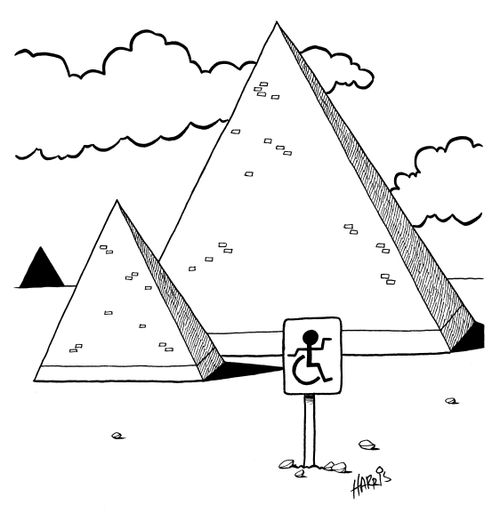 Pyramid Handicap Parking