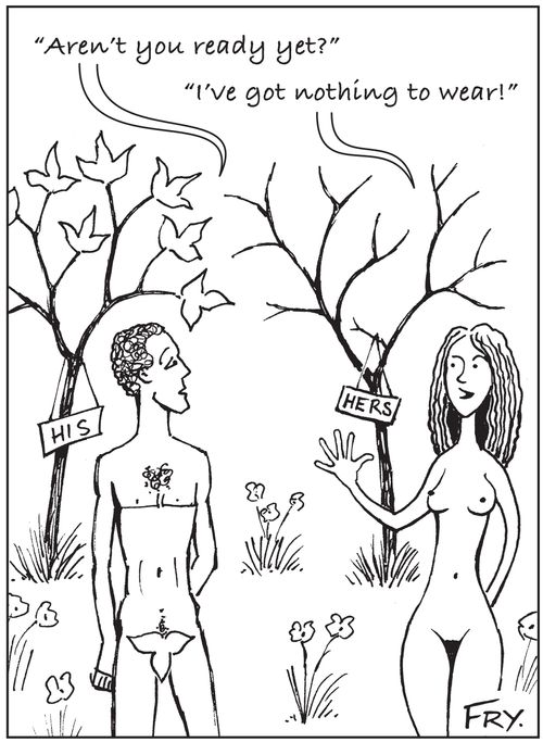 'I've got nothing to wear!'