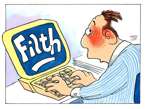Computer filth.