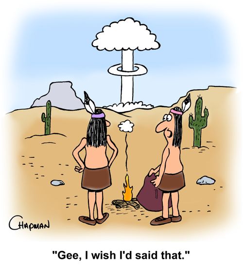 'Gee, I wish I'd said that.'