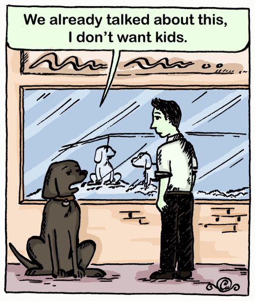 'We already talked about this, I don't want kids.'