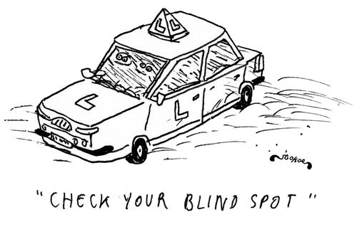 'Check your blind spot'