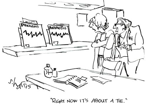 'Right now it's about a tie.'