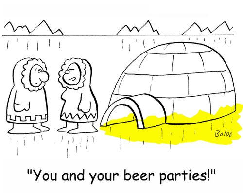 'You and your beer parties!'