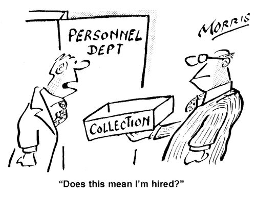 Does this mean I'm hired?