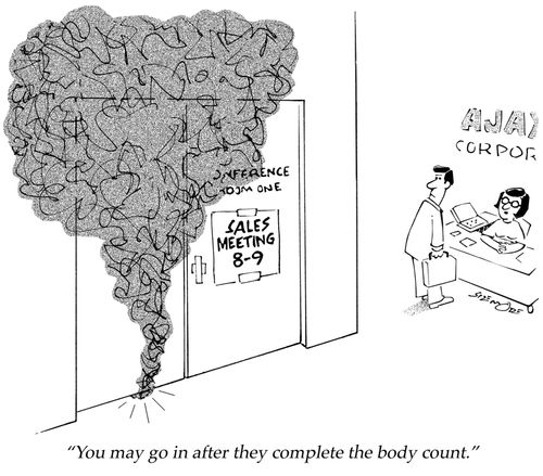 'You may go in after they complete the body count.'