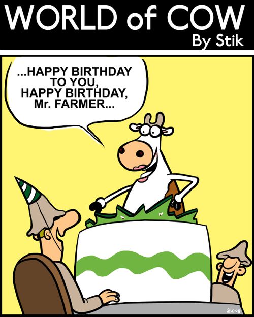 Happy birthday Mr Farmer...