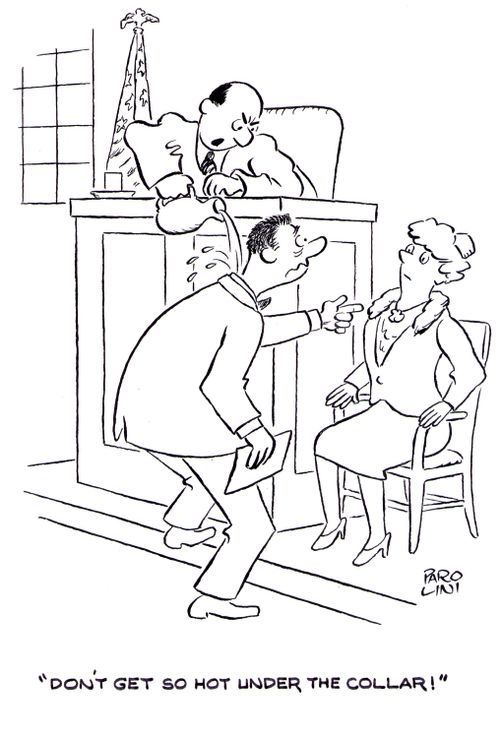 'Don't get so hot under the collar!'