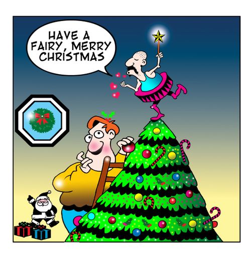 Have a fairy merry Christmas.