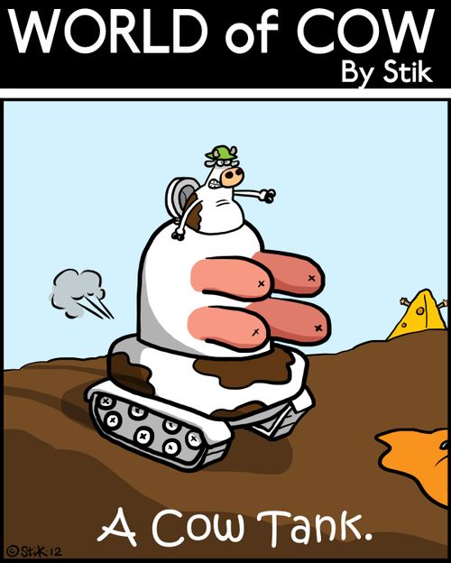 A Cow Tank.