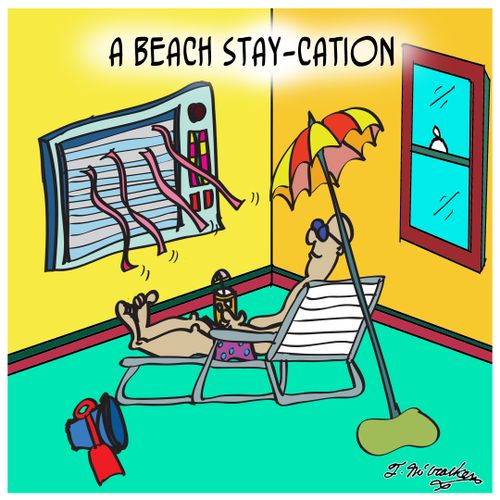 A Beach Stay-cation.