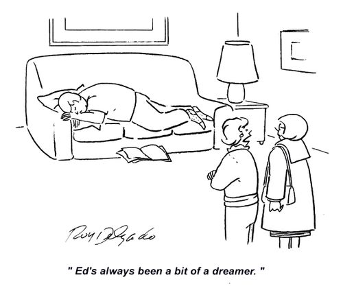 'Ed's always been a bit of a dreamer.'
