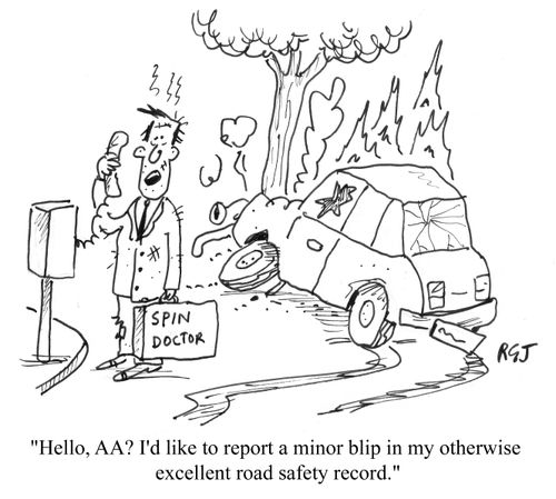 'Hello, AA? I'd like to report a minor blip in my otherwise excellent road safety record.'