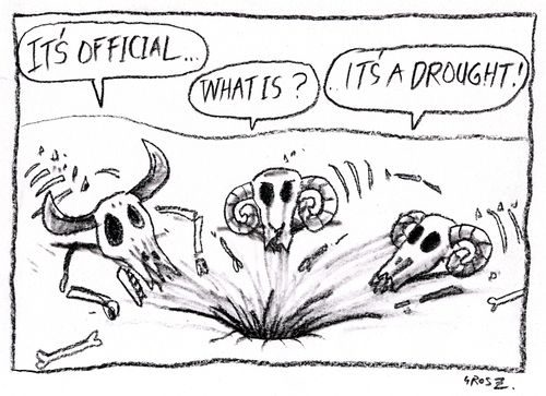 "It's official"..."It's a drought!"