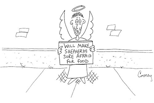 Will make Shepherds Sore Afraid for Food