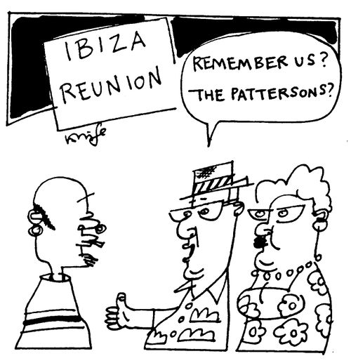 Ibiza Reunion - "Remember us? The Patersons?"