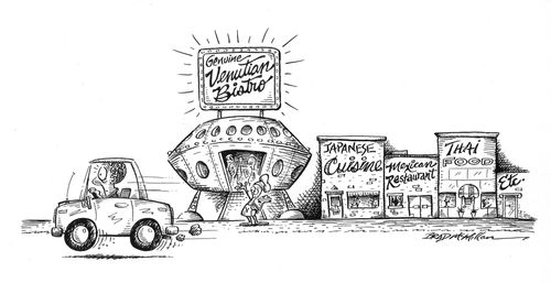 'Genuine Venutian Bistro.'