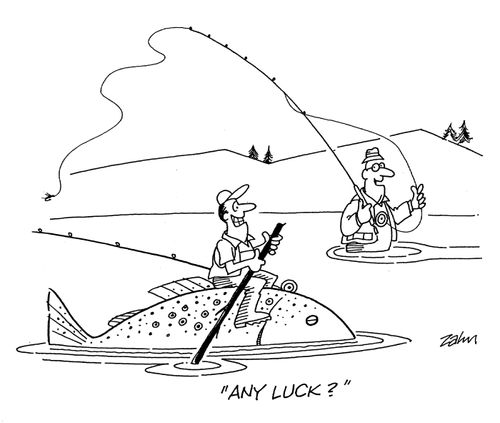 'Any luck?'