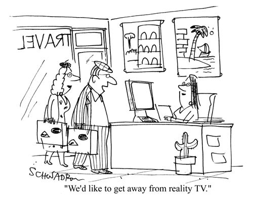 'We'd like to get away from reality TV.'