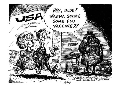 Blackmarket Flu Vaccine