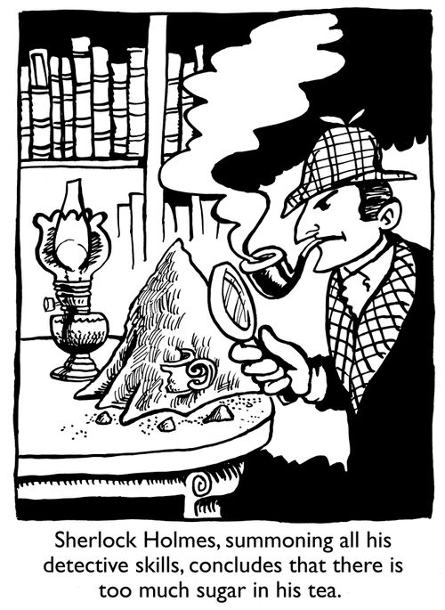 Sherlock Holmes and the case of the tea.