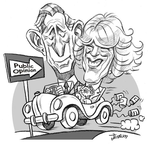 Prince Charles and Camilla.
