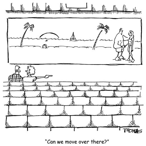 'Can we move over there?'