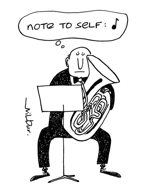 Musician's Note To Self.