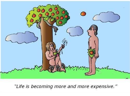 'Life is becoming more and more expensive.'