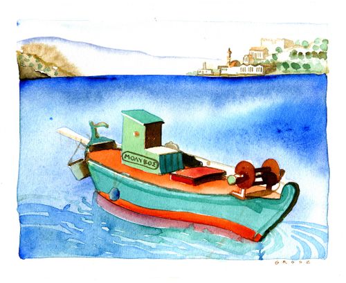 Fishing boat.