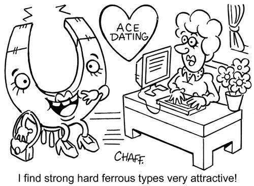 'I find strong hard ferrous types very attractive!'