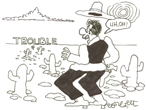 Trouble on the horizon: 'UH, OH!